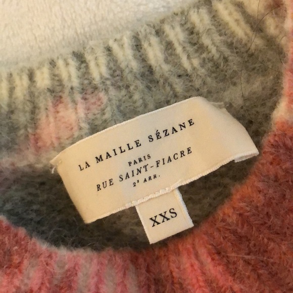 SEZANE FLEUR JUMPER SOLD OUT ON SITE - Picture 4 of 6